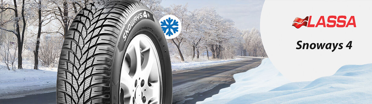 Lassa Snoways 4 – современная городская зимняя шина с шикарным балансом характеристик!
