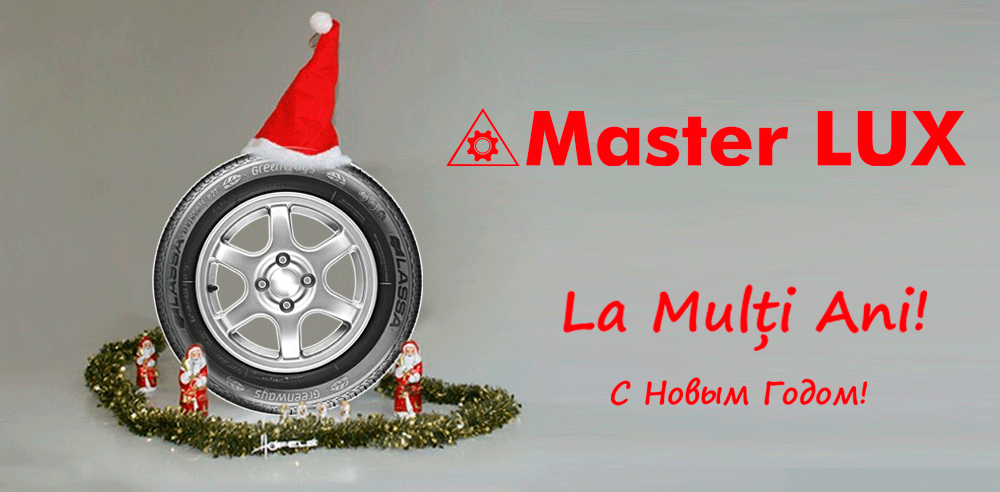 Master Lux поздравляет вас с Новым Годом!
