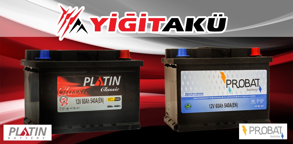 Master Lux prezintă bateriile de acumulatoare Platin și Probat de la liderul turc Yigit Aku