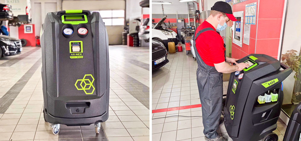 Новинка: Master LUX заправляет кондиционеры автомобилей экологически чистым хладагентом R1234 YF!