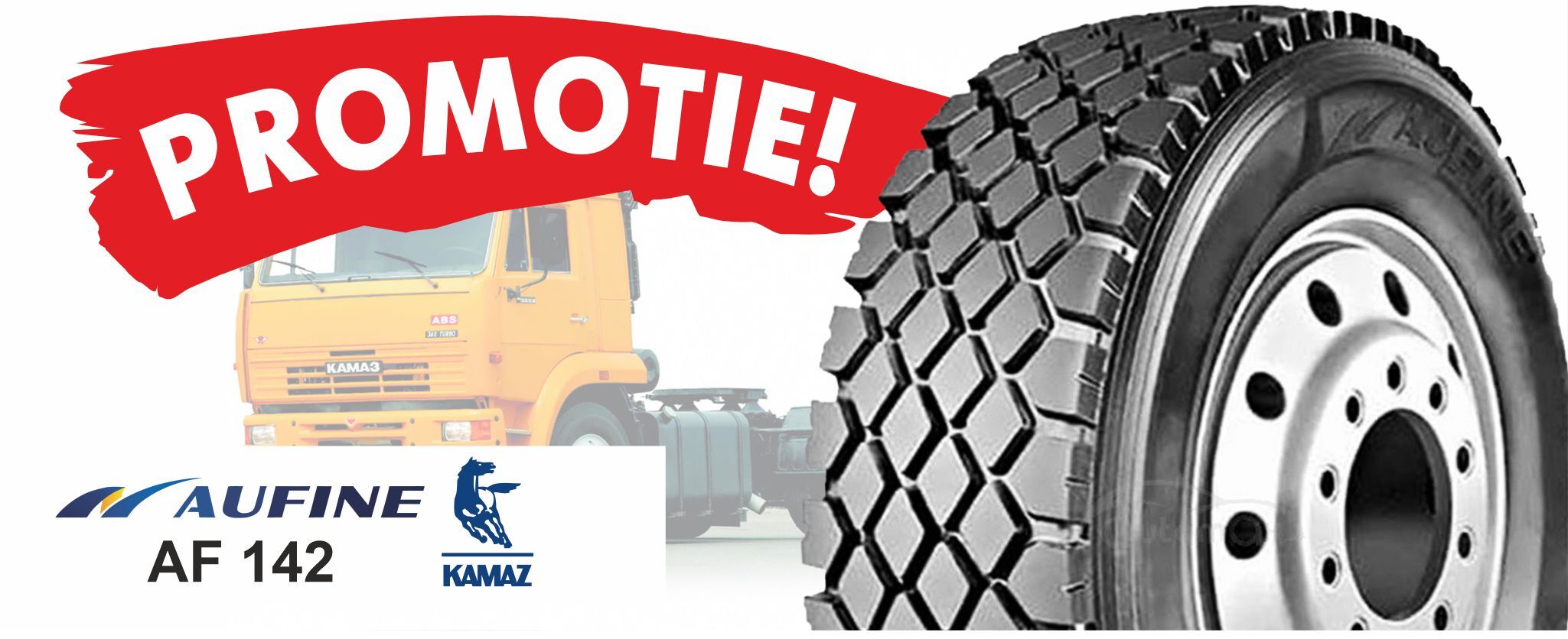 Master LUX anunță o ofertă specială pentru anvelopele AF142 Conqueror pentru camioanele Kamaz!